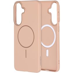 Mobiparts Slim Line Samsung Galaxy A57 MagSafe Plástico rígido Capa traseira - Dune Sand