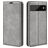 Mobigear Retro Slim Google Pixel 7 Lompakkokotelo + Setelitasku - Harmaa