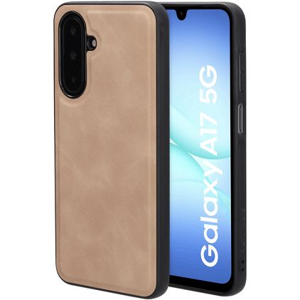 Mobiparts Classic Samsung Galaxy A17 MagSafe TPU / Poliuretano (PU) Back cover - Moonstone Beige