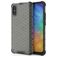 Mobigear Honeycomb Xiaomi Redmi 9A Plástico rígido Capa traseira Antichoque - Cinzento