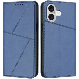 Mobigear Frosted Flip iPhone 17 Funda tipo libro Cartera - Azul