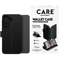 CARE by PanzerGlass Kickstand Samsung Galaxy A37 Funda tipo libro Cartera - Negro