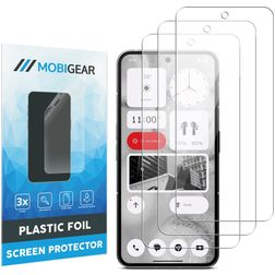 Mobigear Nothing Phone (2a) Näytönsuoja Kalvo - Suojakuoren kanssa yhteensopiva (3 kpl)