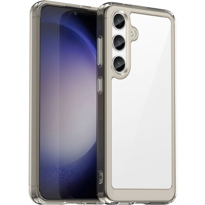 Mobigear Crystal Samsung Galaxy S24 Funda Plástico rígido Carcasa - Gris