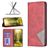 Mobigear Rhombus Slim Realme GT Neo 3 Wallet case - Red