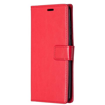 Mobigear Wallet Samsung Galaxy A21s Lompakkokotelo + Setelitasku - Punainen