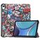 Mobigear Tri-Fold iPad Mini 7 (2024) Capa livro - Graffiti