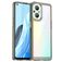 Mobigear Crystal OPPO Reno 7 Lite Funda Plástico rígido Carcasa - Transparente / Gris
