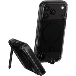 CARE by PanzerGlass Kickstand iPhone 18 Pro MagSafe Hardcase Back cover Antiurto con supporto - Nero