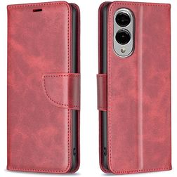 Mobigear Excellent Samsung Galaxy S25 Edge Etui z klapką typu portfel - Czerwony