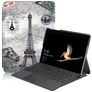 Mobigear Design Microsoft Surface Go 2 Wallet case - Eiffel Tower