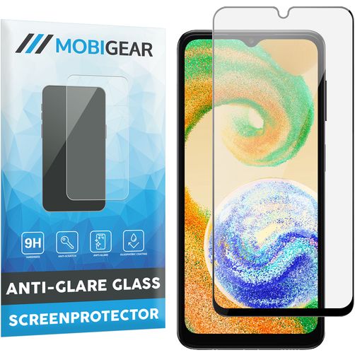 Mobigear Premium Samsung Galaxy A04s Vidro temperado Película de ecrã - Compatível com capas - Preto