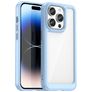 Mobigear Crystal iPhone 15 Pro Hardcase Back cover - Trasparente / Blu