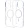 Mobiparts Hardcover Transparente iPhone 16 Pro Max MagSafe Plástico rígido Capa traseira - Transparente