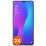 Mobigear OPPO RX17 Pro Vidro temperado Película de ecrã - Compatível com capas (Pack de 2)