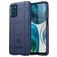 Mobigear Rugged Shield Motorola Moto G42 Flexibel TPU Skal Stötsäkert - Blå