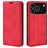 Mobigear Retro Slim iPhone 18 Pro Max Wallet case - Red