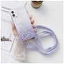Mobigear Lanyard iPhone 13 Pro Max Fleksibel TPU Cover med snor - Lilla