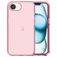 Mobigear Crystal iPhone 16e Hardcase Back cover - Rosa