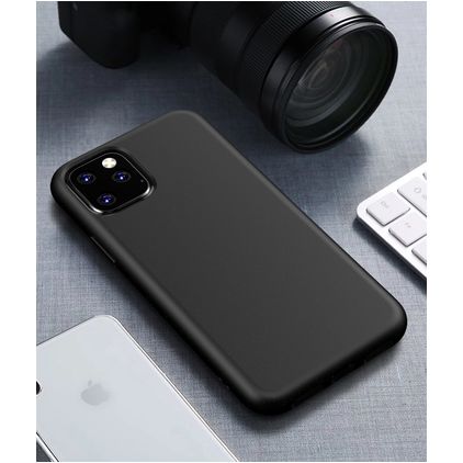 Mobigear Bio iPhone 11 Miljøvenligt materiale Bagsidecover - Sort
