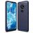 Mobigear Brushed Slim Nokia 6.2 TPU flexível Capa traseira - Azul marinho