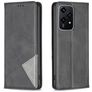 Mobigear Rhombus Slim HONOR 200 Lite Wallet case - Black