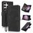 Mobigear Wallet Samsung Galaxy S26 Ultra Lompakkokotelo + Setelitasku - Musta