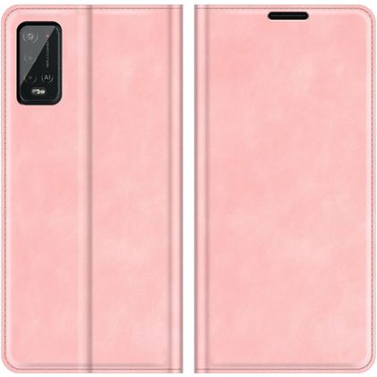 Mobigear Retro Slim Wiko Power U20 Etui z klapką typu portfel - Różowy