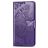 Mobigear Butterfly iPhone 11 Wallet case - Purple