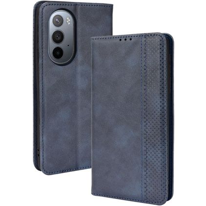 Mobigear Sensation Motorola Edge X30 Funda tipo libro Cartera - Azul