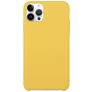 Mobigear Rubber Touch iPhone 15 Pro Silikon Etui plecki - Żółty