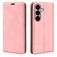 Mobigear Retro Slim Samsung Galaxy S26 Funda tipo libro Cartera - Rosa