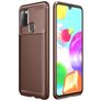 Mobigear Racing Xiaomi Redmi 9C TPU flexível Capa traseira - Castanho