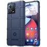 Mobigear Rugged Shield Motorola Edge 30 Fusion Flexible TPU Back cover Shockproof - Blue