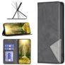 Mobigear Rhombus Slim Motorola Moto G71 5G Capa livro - Preto