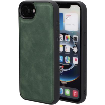 Mobiparts Classic iPhone 17e MagSafe TPU / Konstläder Skal - Emerald Green