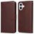Mobigear Wallet iPhone 17 Wallet case - Brown