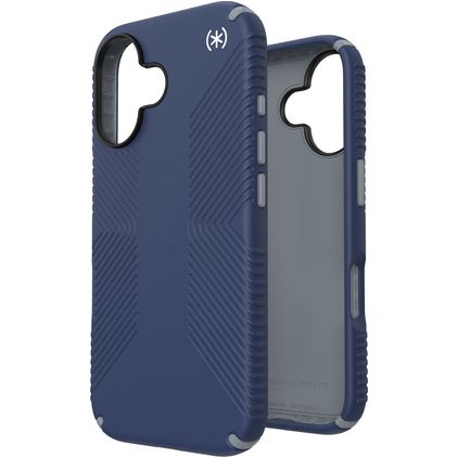 Speck Presidio2 Grip iPhone 16 Kova Suojakuori Iskunkestävä - Coastal Blue