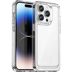 Mobigear Crystal Transparente iPhone 15 Pro Max Funda Plástico rígido Carcasa - Transparente