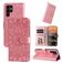 Mobigear Sunflower Samsung Galaxy S23 Ultra Funda tipo libro Cartera - Rosa