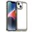 Mobigear Crystal iPhone 15 Hardcase Etui plecki - Przezroczysty / Szary