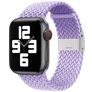 Mobigear Braided Correa Nylon Cierre de clip para Apple Watch - 49/46/45/44 mm - Lavanda