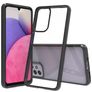 Mobigear Crystal Samsung Galaxy A33 Hardcase Back cover - Trasparente / Nero