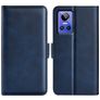 Mobigear Slim Magnet Realme GT Neo 3 Funda tipo libro Cartera - Azul oscuro