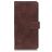 Mobigear Croco Motorola Moto G100 Funda tipo libro Cartera - Marrón