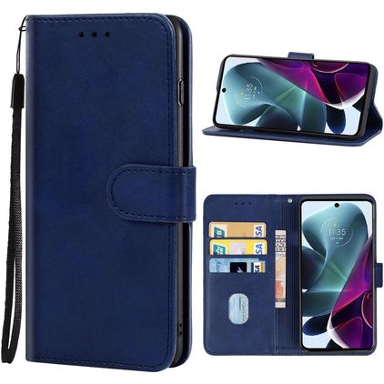 Mobigear Wallet Motorola Edge S30 Etui z klapką typu portfel - Niebieski