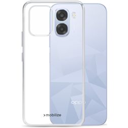 Mobilize Gelly Transparente OPPO A7 Pro Max TPU flexível Capa traseira - Transparente