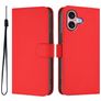 Mobigear Urban Wallet iPhone 16 Cover a libro portafoglio - Rosso