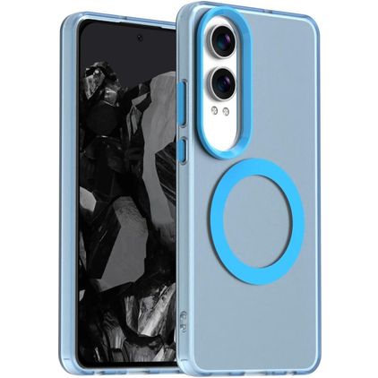 Mobigear Shockproof OnePlus Nord CE 4 Lite MagSafe Hårdt Bagsidecover - Blå