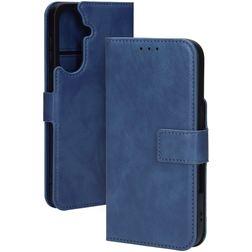 Mobiparts Classic Wallet Samsung Galaxy A37 MagSafe Funda tipo libro - Steel Blue